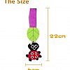 Hanging ratte toy for new born lady bug rattle toy