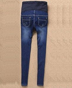 Maternity Dark Blue Jeans for pregnant women