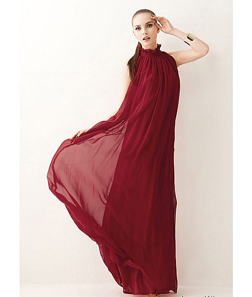 Maternity Dress Post Maternity dress Chiffon Party Dress