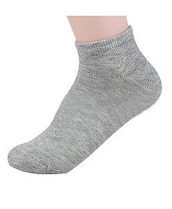 Women cotton ankle length solid socks