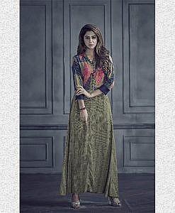 Designer Long Rayon Kurti