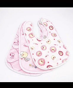 High quality water proof cotton baby bib