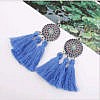 Long tassel fashion earring