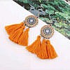 Long tassel fashion earring