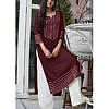 Rayon Kurta Palazzo Set Maroon