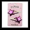 Star shape girls hair clips