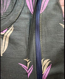 Feeding nursing kurti with vertical zip on both sides