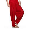 Red women woolen salwar