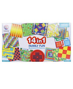 14 in 1 Family Fun Board Games