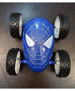 Spider man push motion stunt  2 side car