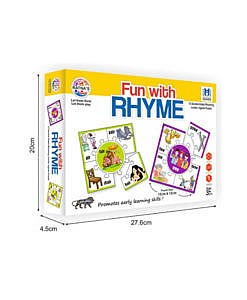 Fun with Rhyme (Learn rhyming English words)