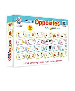 Match and learn opposites puzzles