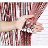 Foil fringe curtain (Rose Gold)