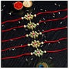 Kunndan stones and beads rakhi