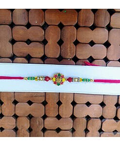 Flower design designer Rakhi for Rakhshabandhan