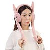 Bunny ear muffs with moving ears