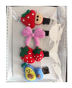 Kids Hair accessories set of 4 cute clips