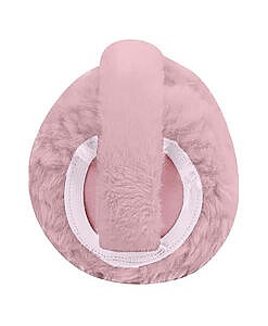 Mauve Pink winter wear foldable warm and cozy ear muffs