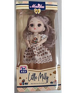 Moving limbs Little Milly doll with beautiful frock dress