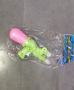 Green and Pink Water Gun