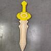 Beige sword shape high quality water gun