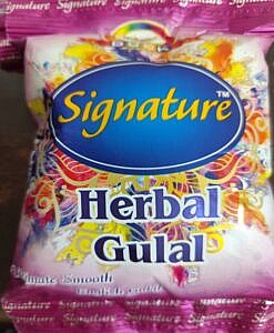 Pink Signature brand Herbal Gulal