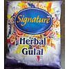 Purple signature herbal eco friendly gulal