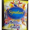 Yellow signature herbal eco friendly gulal